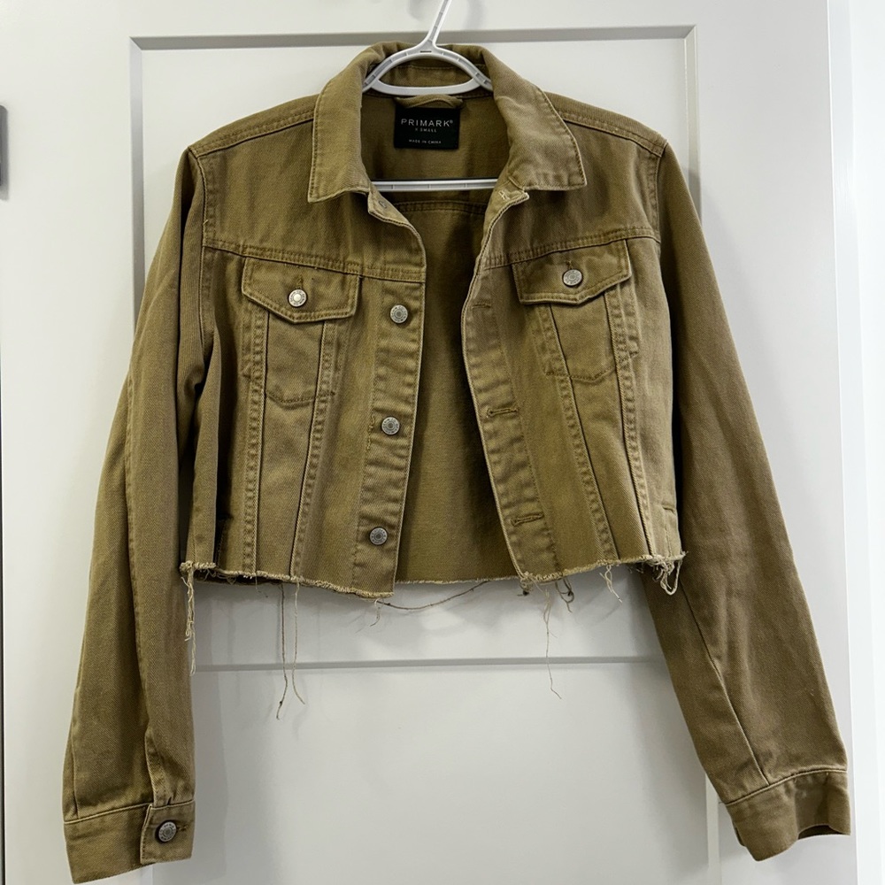 Primark Khaki cropped jacket